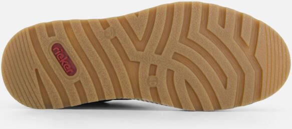 Rieker Sneakers blauw Textiel