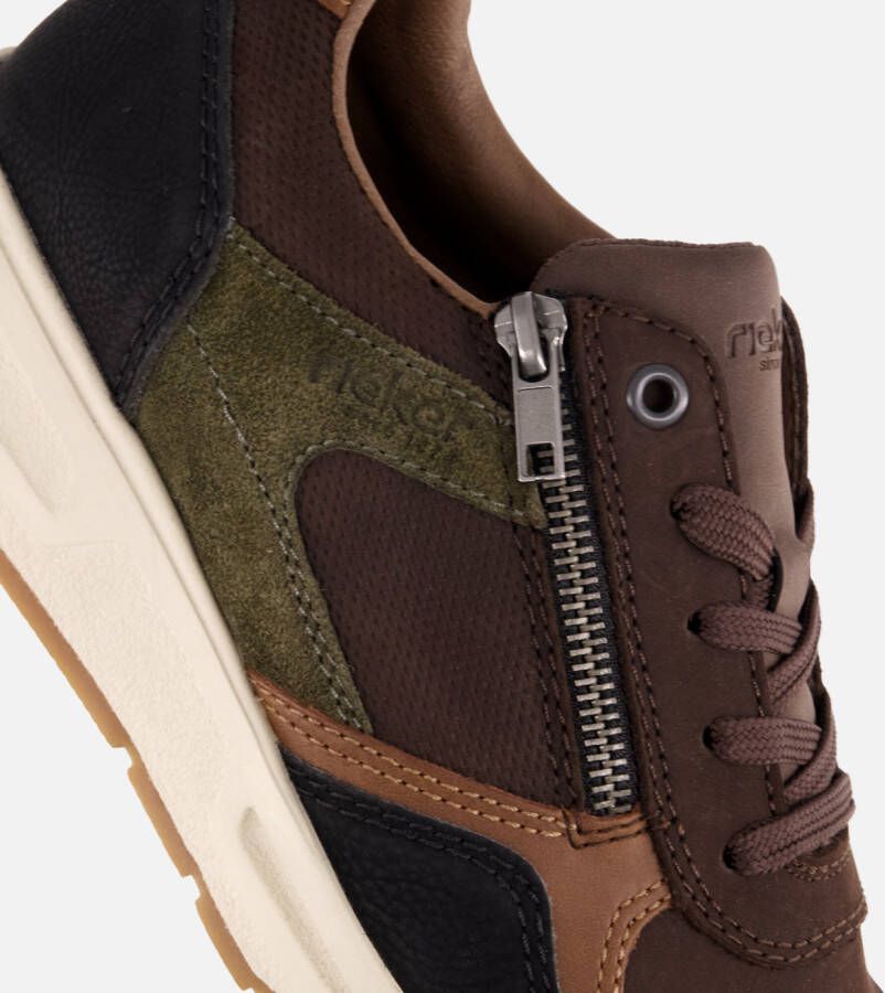 Rieker Sneakers bruin Leer