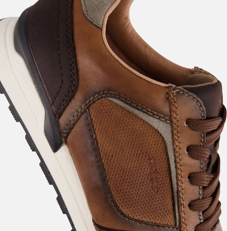 Rieker Sneakers bruin Leer