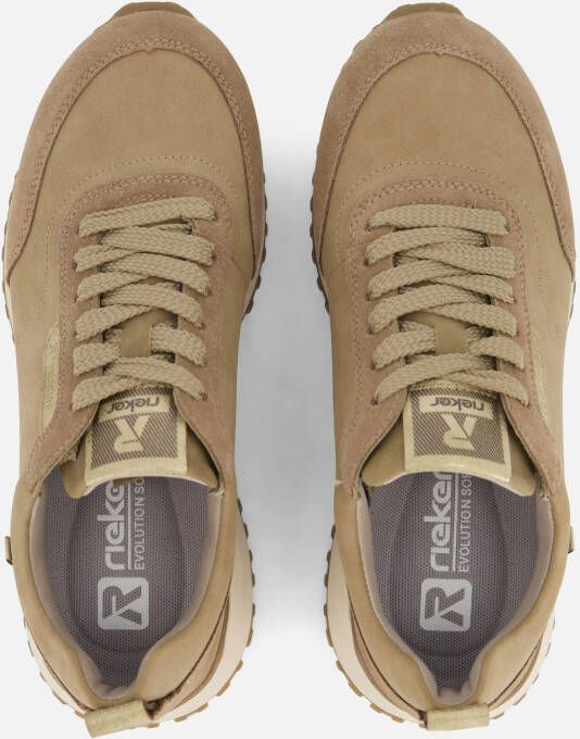 Rieker Sneakers taupe Synthetisch