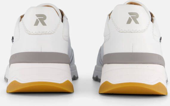 Rieker Sneakers wit Leer