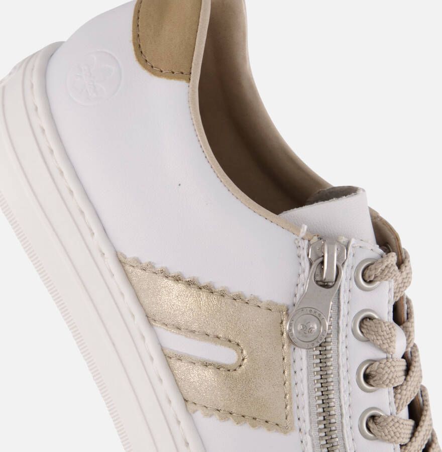 Rieker Sneakers wit Synthetisch