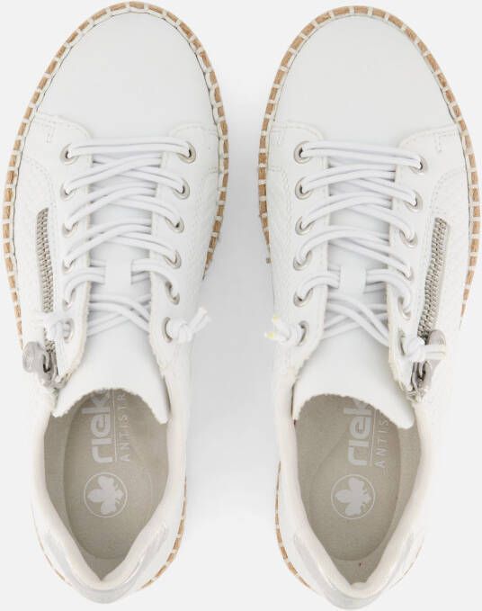 Rieker Sneakers wit Synthetisch