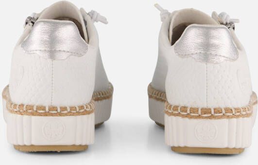 Rieker Sneakers wit Synthetisch