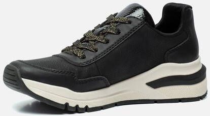 Rieker Sneakers zwart Synthetisch