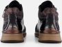 Rieker Sneakers vrijetijdsschoen lage schoen veterschoen met zijrits - Thumbnail 4