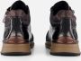 Rieker Sneakers vrijetijdsschoen lage schoen veterschoen met zijrits - Thumbnail 5