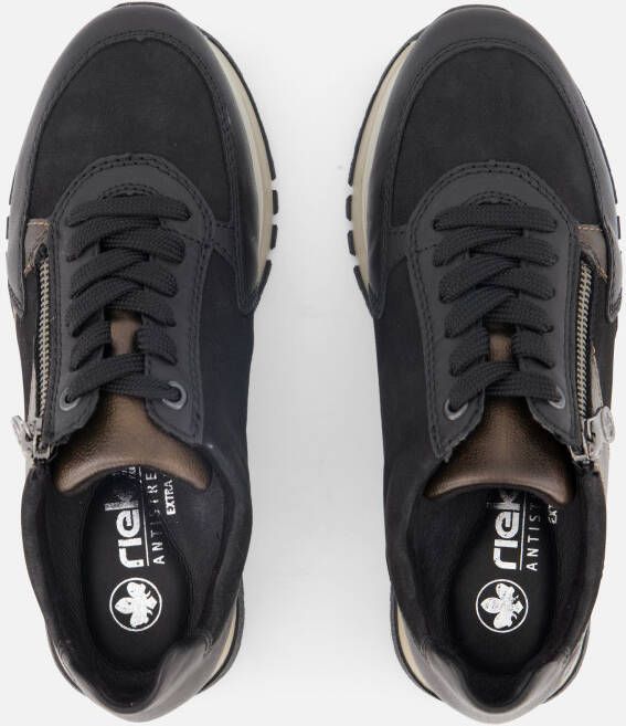Rieker Sneakers zwart Synthetisch