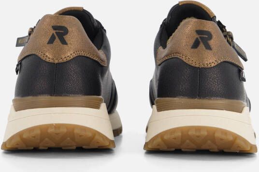 Rieker Sneakers zwart Synthetisch