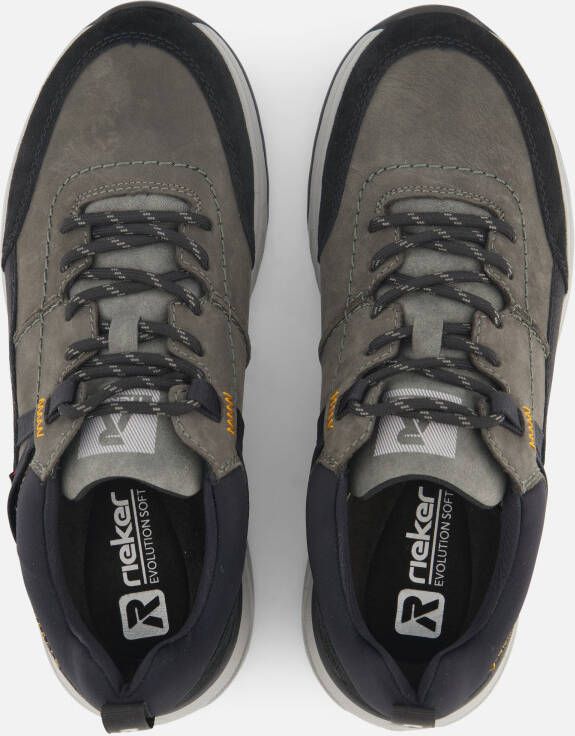 Rieker Sneakers zwart Textiel