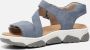 Rieker Sport Sandalen blauw Synthetisch Dames - Thumbnail 8