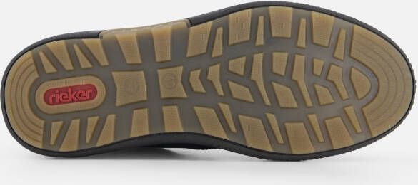 Rieker Tex Veterboots blauw Nubuck