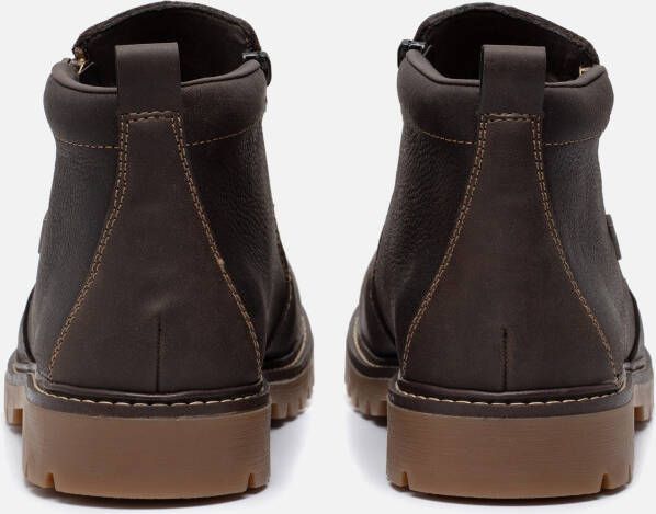 Rieker Tex Veterschoenen bruin Leer