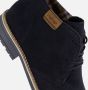 Rieker Blauwe Suède Veterschoenen voor Heren Blue Heren - Thumbnail 8