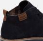 Rieker Blauwe Suède Veterschoenen voor Heren Blue Heren - Thumbnail 9