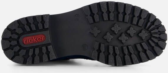 Rieker Veterboots blauw Synthetisch