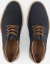 Rieker Blauwe Leren Veterschoenen met Cognac Accents Blue Heren - Thumbnail 5