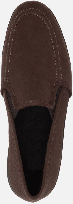Rohde Pantoffels bruin Textiel