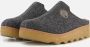 Rohde Comfortabele grijze pantoffel met roze details Black Dames - Thumbnail 3