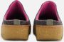 Rohde Comfortabele grijze pantoffel met roze details Black Dames - Thumbnail 4