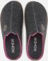 Rohde Comfortabele grijze pantoffel met roze details Black Dames - Thumbnail 5