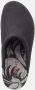 Rohde Pantoffels Dames Sloffen Instappers Canvas Harde zool Open hiel 2291 Zwart - Thumbnail 12