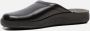 Rohde Pantoffels Zwart Leer 370410 Heren Leer - Thumbnail 5