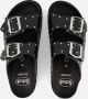 Scholl Beatriz Studs Sandalen zwart Leer Dames - Thumbnail 59