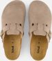 Scholl Fae Clog Slippers beige Suede Dames - Thumbnail 9