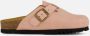 Scholl Fae Sandalen roze suede Dames - Thumbnail 7