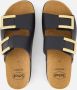 Scholl Monterey Slippers zwart Synthetisch Dames - Thumbnail 6