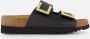 Scholl Monterey Slippers zwart Synthetisch Dames - Thumbnail 9
