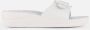 Scholl NEW MASSAGE PVC Womens White FALSO Mules White - Thumbnail 67