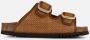 Scholl Noelle Raffia Slippers cognac Textiel Dames - Thumbnail 6