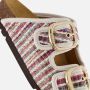 Scholl Noelle Raffia Slippers bruin Synthetisch Dames - Thumbnail 7