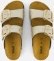 Scholl Noelle Raffia Sandalen goud Leer Dames - Thumbnail 14