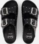 Scholl Noelle Raffia Sandalen blauw Synthetisch Dames - Thumbnail 7