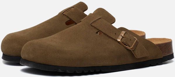 Scholl Olivier Sandalen groen Suede