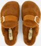 Scholl Pantoffels cognac Imitatiebont Dames - Thumbnail 4