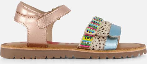Shoesme Animal Sandalen roze Leer