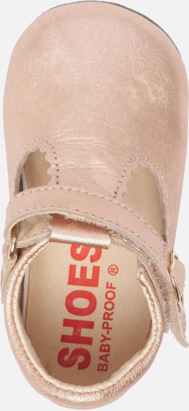 Shoesme babyproof babyschoenen roze Leer