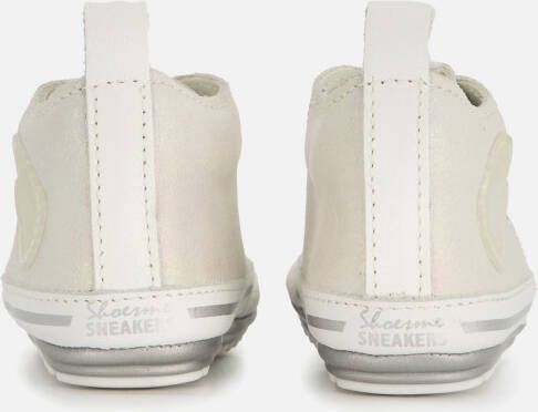 Shoesme Babyproof Babyschoenen zilver Leer