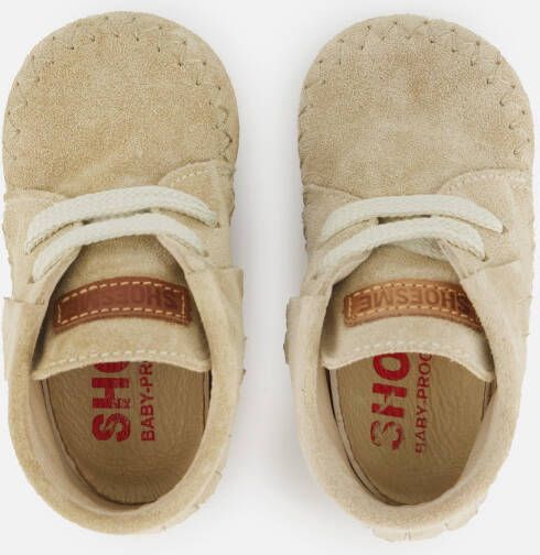 Shoesme Babyproof Smart beige Suede