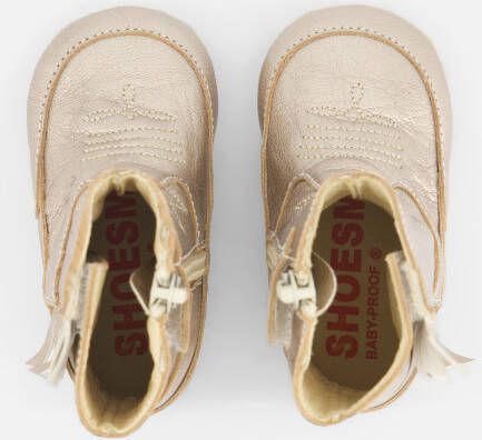 Shoesme Babyschoenen goud Leer