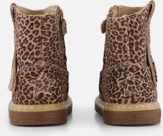 Shoesme Babyschoenen Leopard bruin Suede