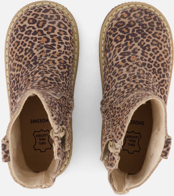 Shoesme Babyschoenen Leopard bruin Suede
