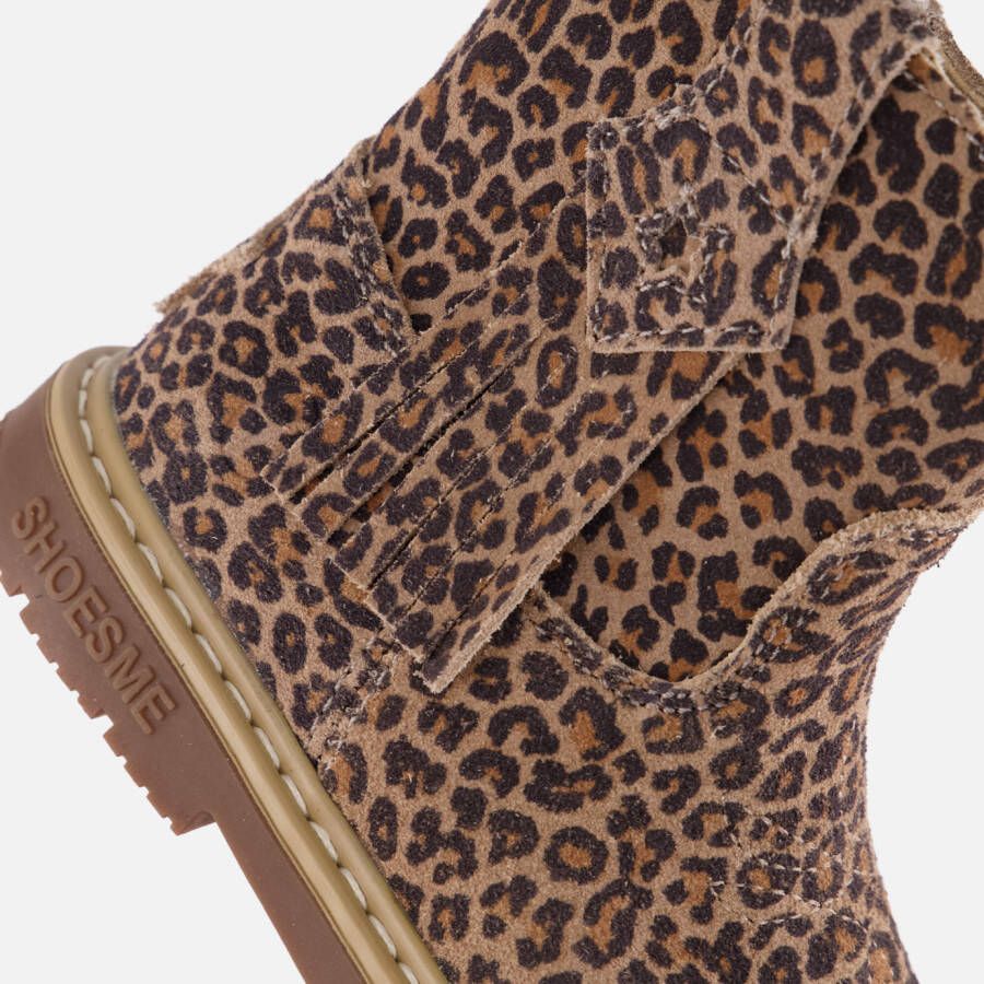 Shoesme Babyschoenen Leopard bruin Suede