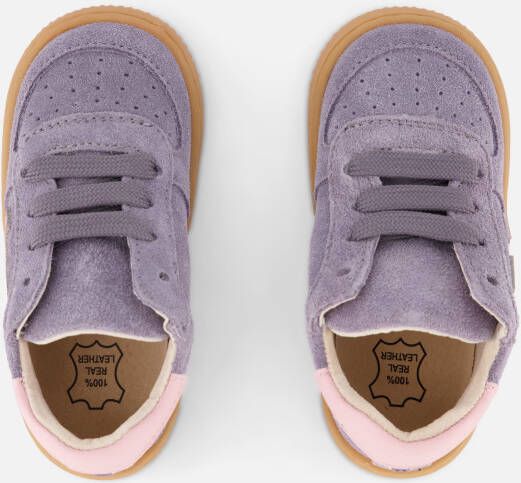 Shoesme Babyschoenen paars Suede