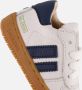 Shoesme Baby Babysneakers White Dark Blue Leer - Thumbnail 9