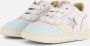 Shoesme Bn24s014 Lage sneakers Leren Sneaker Meisjes Wit - Thumbnail 4